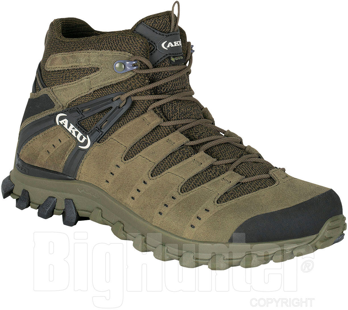 Scarpe AKU Alterra Lite Mid GTX Camo Green/Black