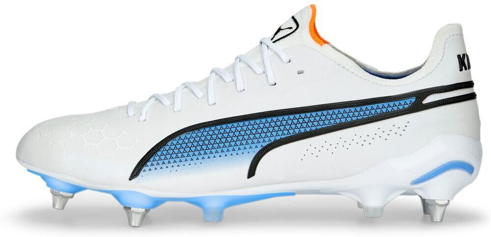 Puma King Ultimate MxSG - Terreno Morbido - Sg - Uomo - 41;42,5;43;44;46;45;40,5;44,5;47;42 - Bianco