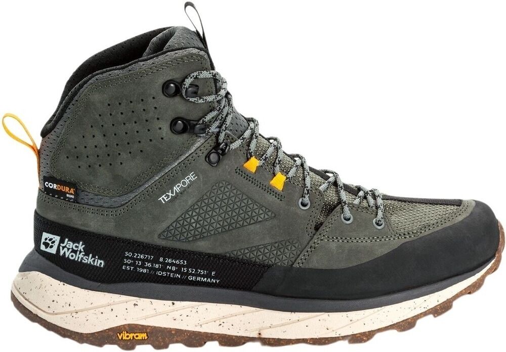 Jack Wolfskin Terraquest Texapore Mid - Uomo - 42,5;44,5;42;44;41 - Verde