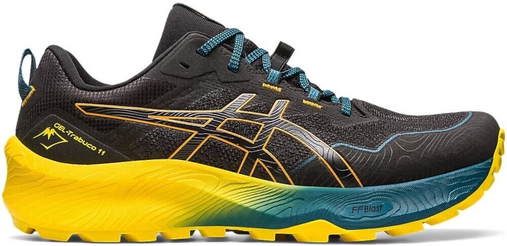 Asics Gel Trabuco 11 - Uomo - 44;46,5;44,5;45;43,5;42,5;41,5;42 - Nero