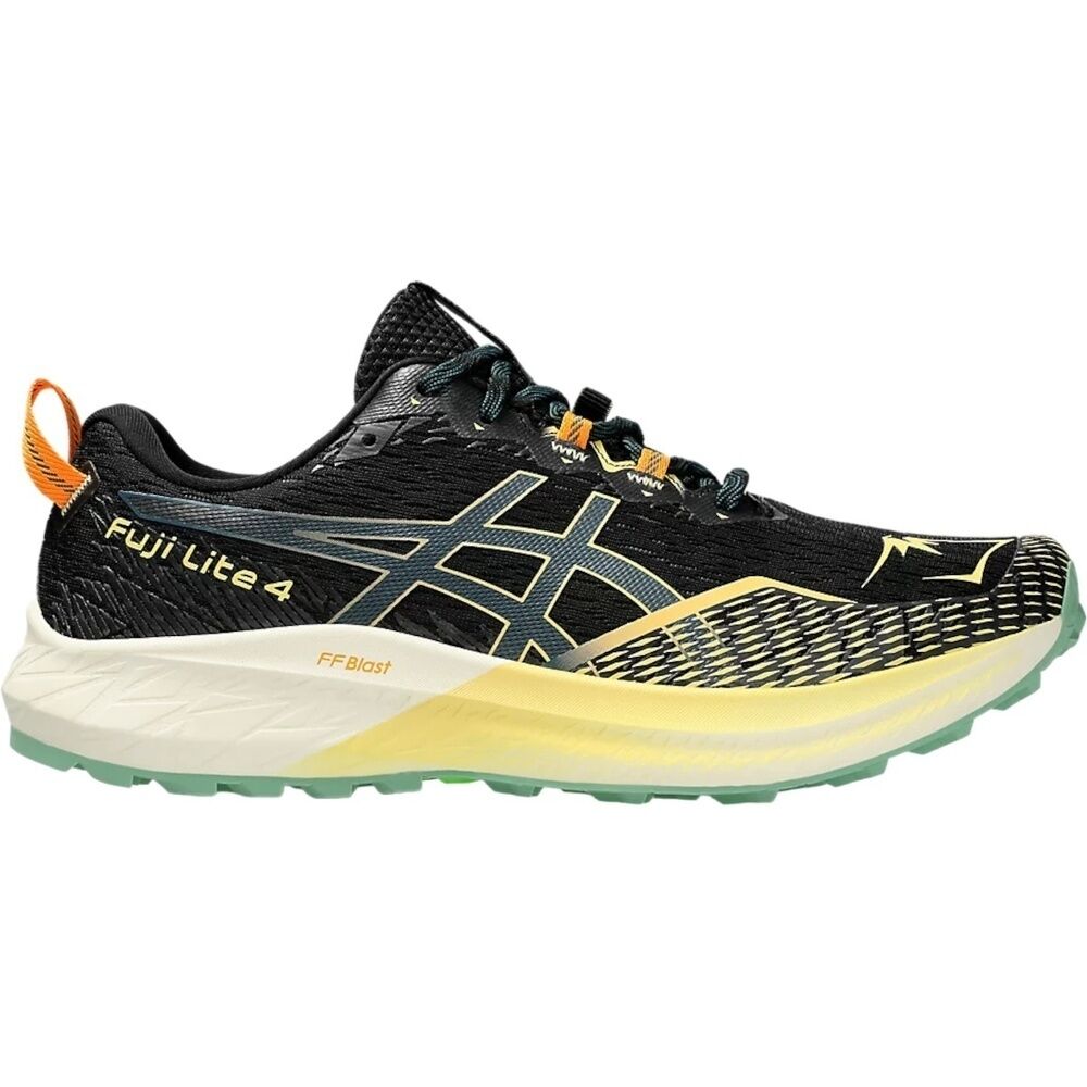 Asics Fuji Lite 4 - Uomo - 45;47;44;44,5;46;42;42,5;43,5 - Nero