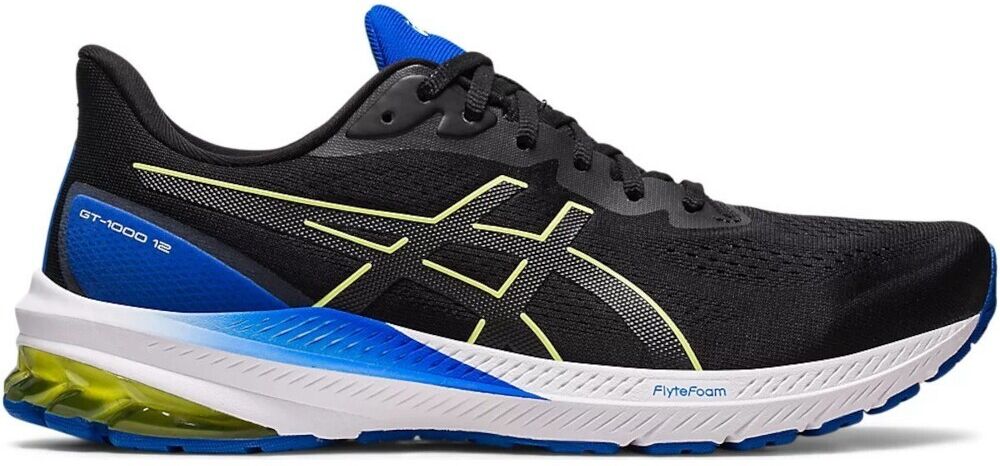 Asics Gt 1000 12 - Uomo - 42;46;47;43,5;44;41,5;42,5 - Nero