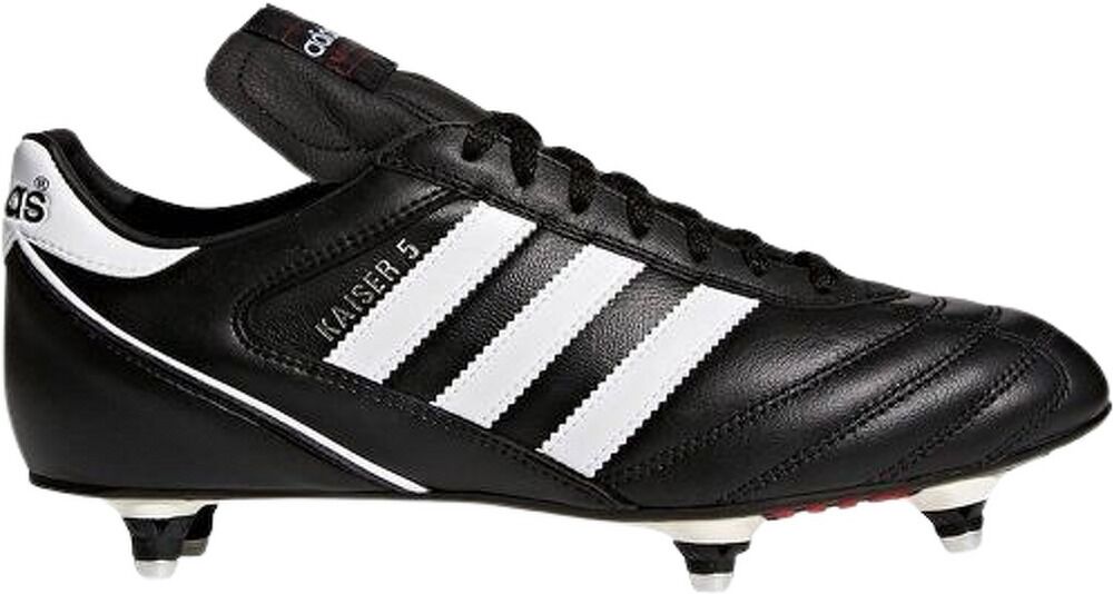 adidas Kaiser 5 Cup - Terreno Morbido - Sg - Adulto - 40;45 1/3;42;44 2/3;44;46;39 1/3;40 2/3;48 2/3;46 2/3;48;42 2/3;43 1/3;47 1/3;41 1/3 - Nero