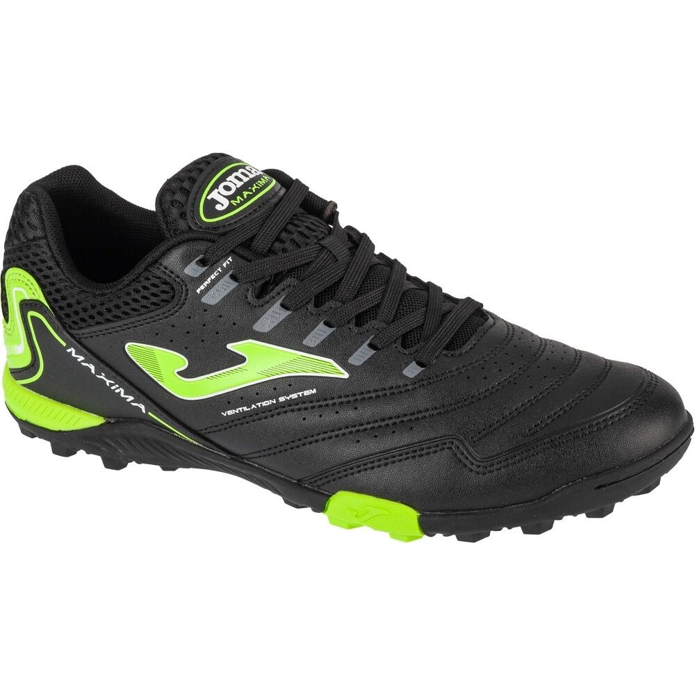 Joma Maxima 24 Maxs TT - Terreno Turf/sintetico Duro - Tf - Uomo - 40;44;41;43;42;45;46 - Nero