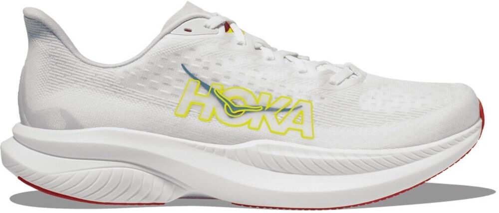 Hoka One One Mach 6 - Scarpe da running - Uomo - 41 1/3;45 1/3;46;42 2/3;43 1/3;44 - Bianco