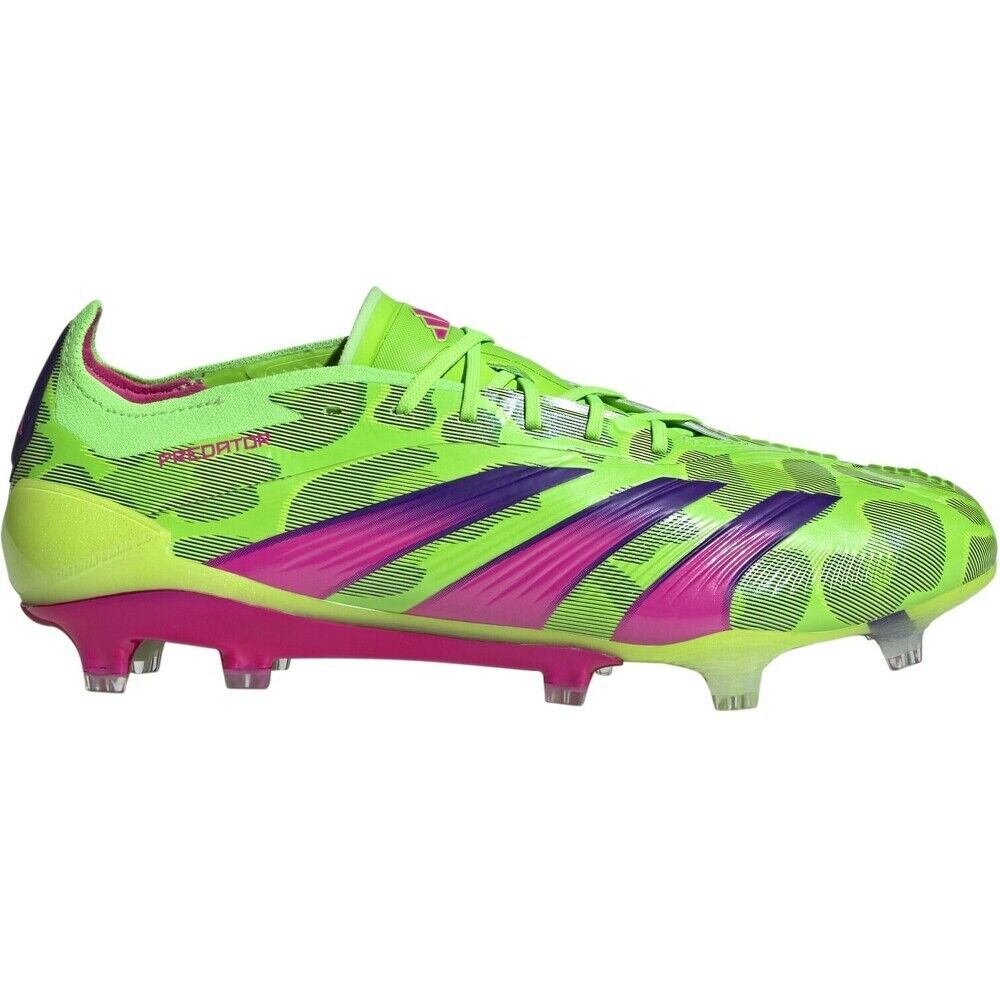 adidas Predator Elite FG Gen Pred - Terreno Naturale - Fg - Adulto - 43 1/3;41 1/3;46 2/3;42 2/3;40;40 2/3;47 1/3;44 2/3;42;44;46 - Verde