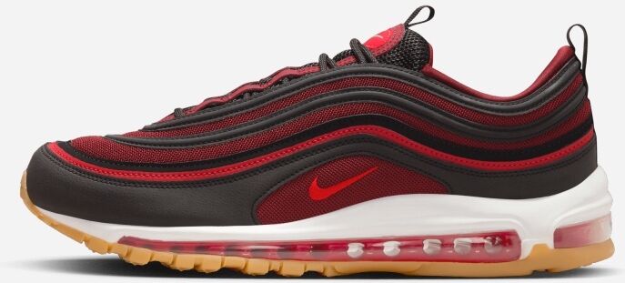 Nike Scarpe Air Max 97 Nero e Rosso Uomo 921826-022 9.5