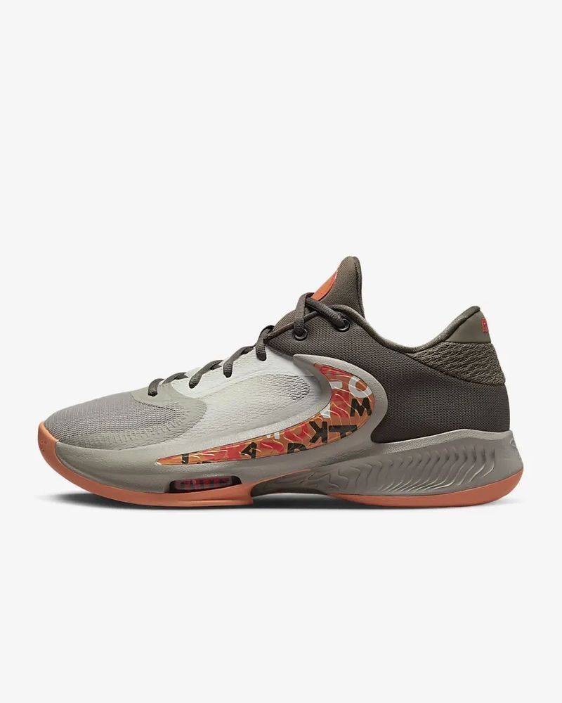 Nike Scarpe da basket Freak 4 Marrone Uomo DJ6149-003 9