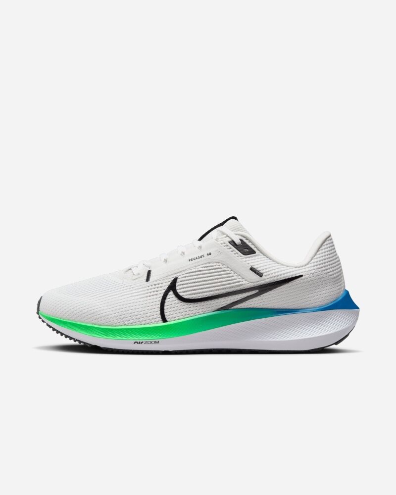 Nike Scarpe da running Pegasus 40 Bianco e Verde Uomo DV3853-006 11.5