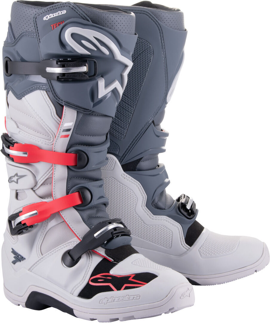 Alpinestars Tech 7 Enduro Stivali Moto Grigio 45 46