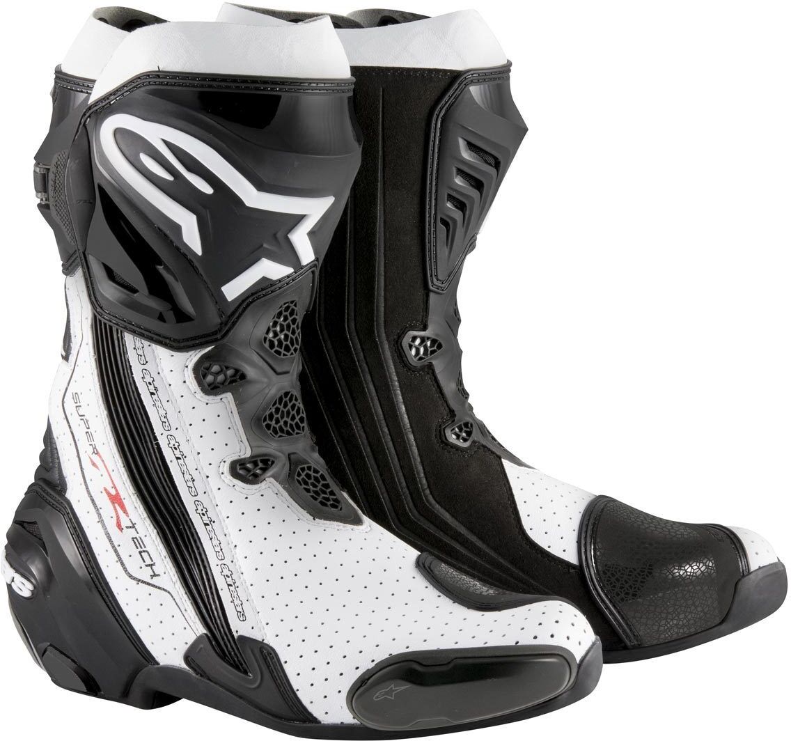 Alpinestars Supertech-R Stivali da moto Nero Bianco 46