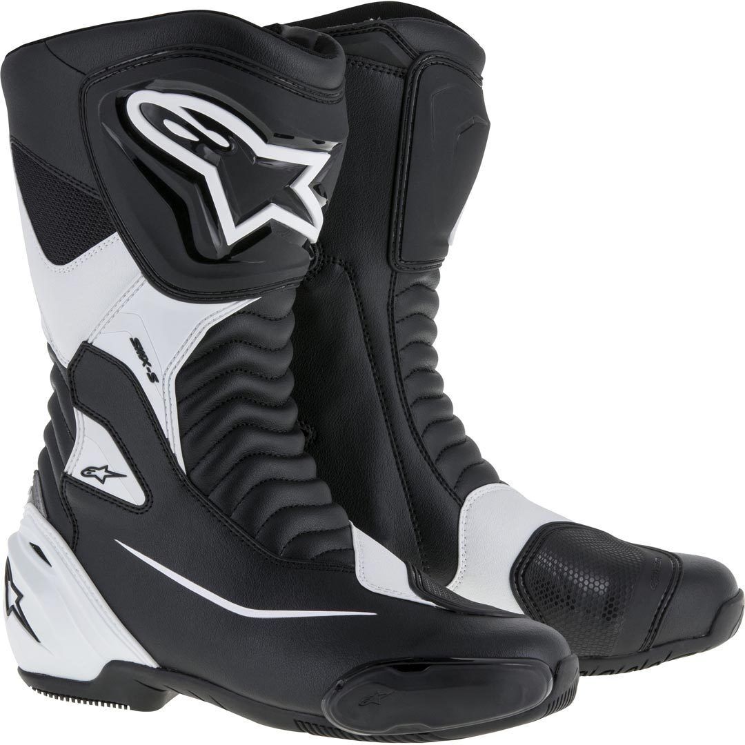 Alpinestars SMX S Stivali Moto Nero Bianco 39