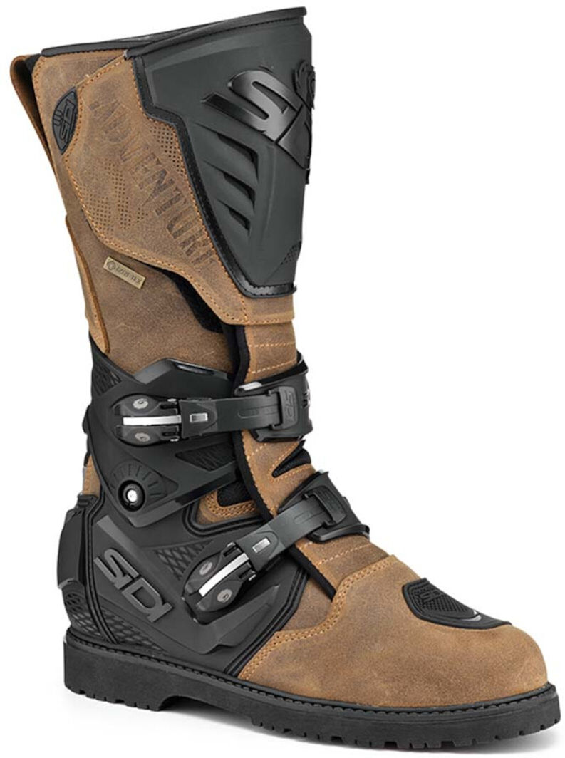 Sidi Adventure 2 Gore-Tex Stivali da moto Nero Marrone 44