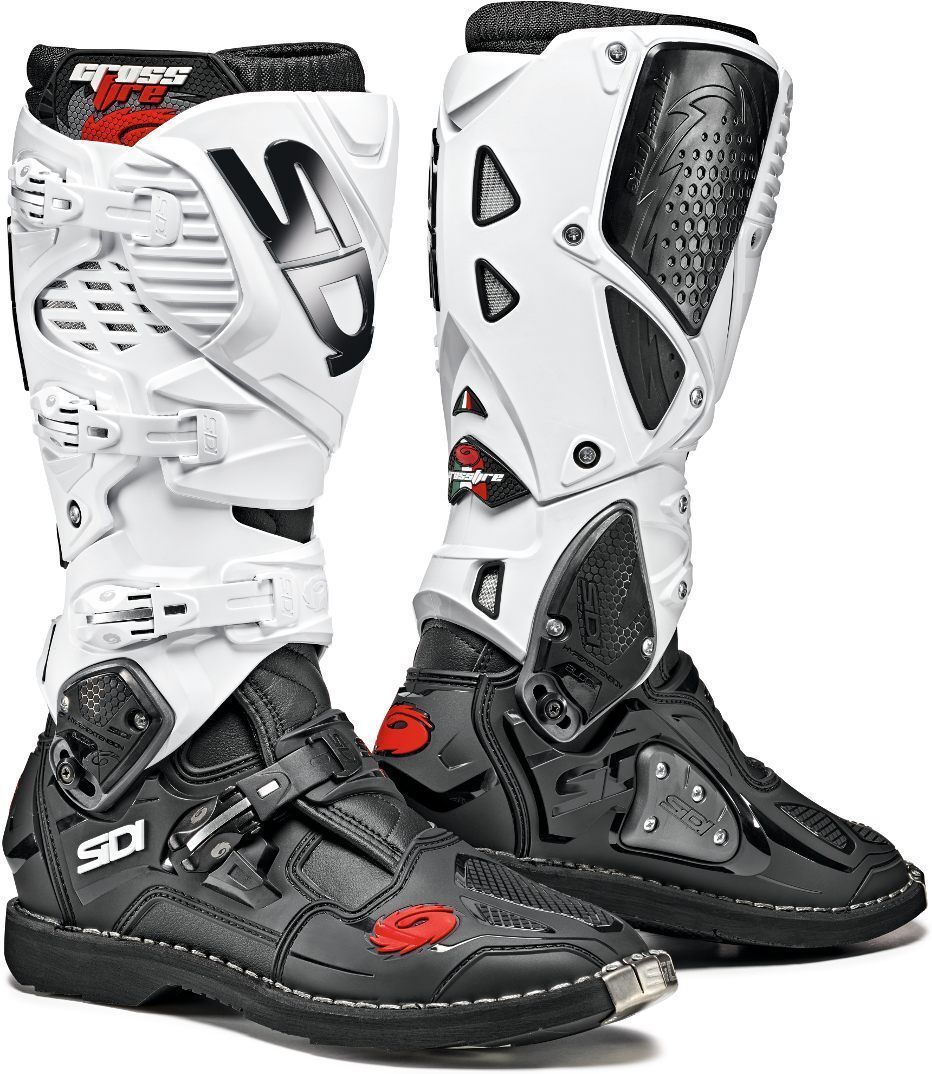 Sidi Crossfire 3 Stivali Motocross Nero Bianco 44