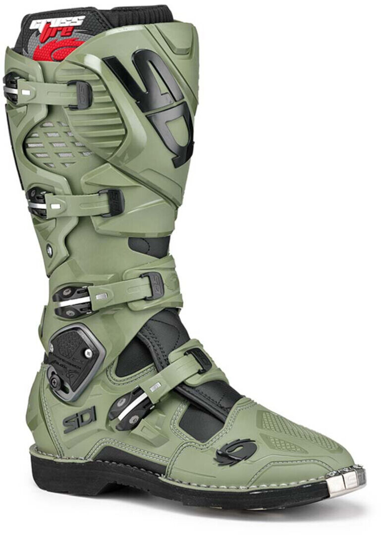 Sidi Crossfire 3 Stivali Motocross Nero Verde 43