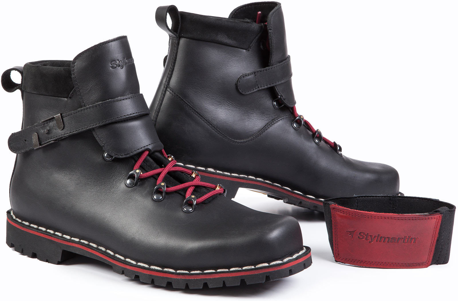 Stylmartin Red Rebel Scarpe moto Nero Rosso 42