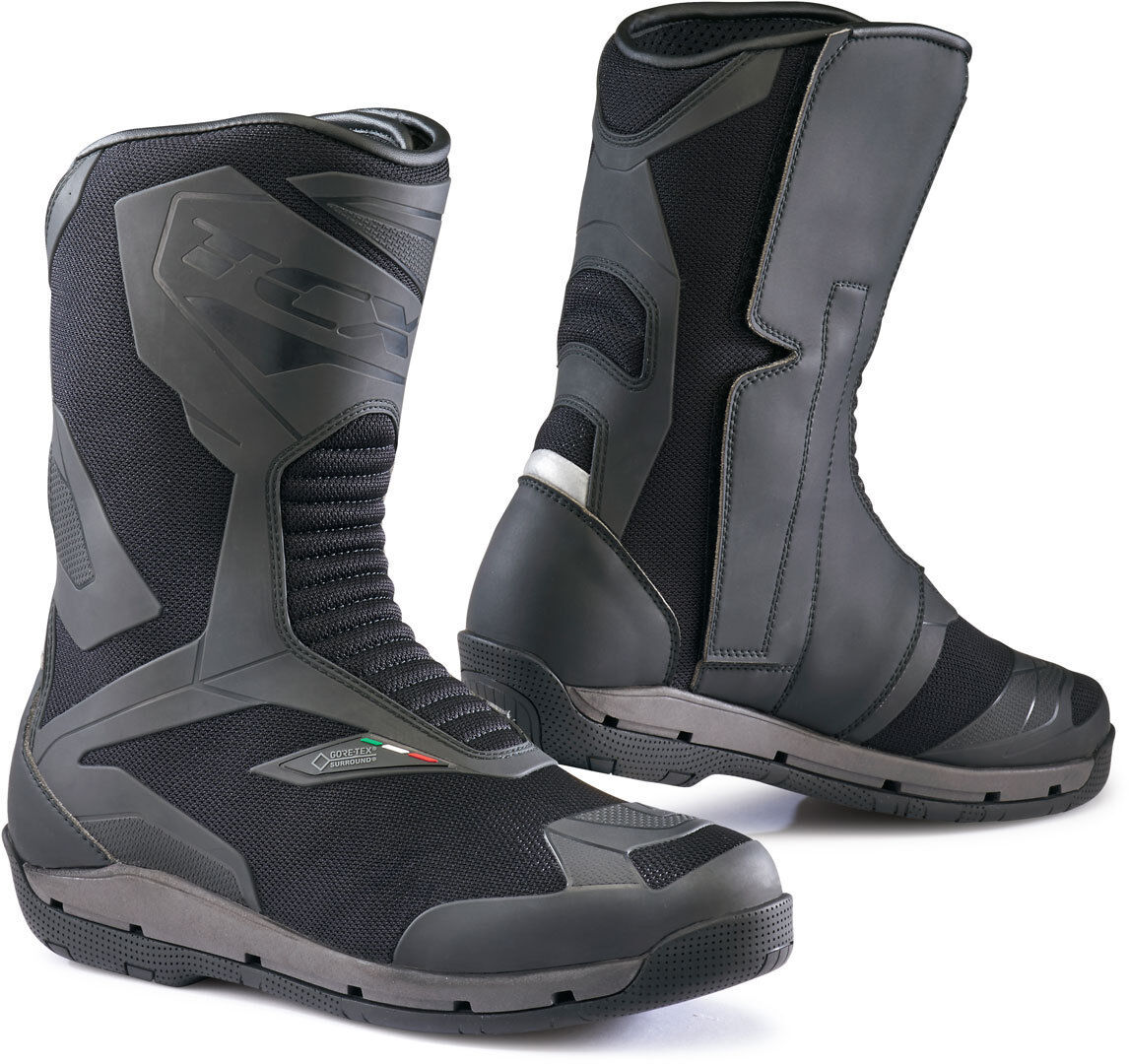 TCX Clima Surround Gore-Tex Stivali Moto Nero Grigio 47