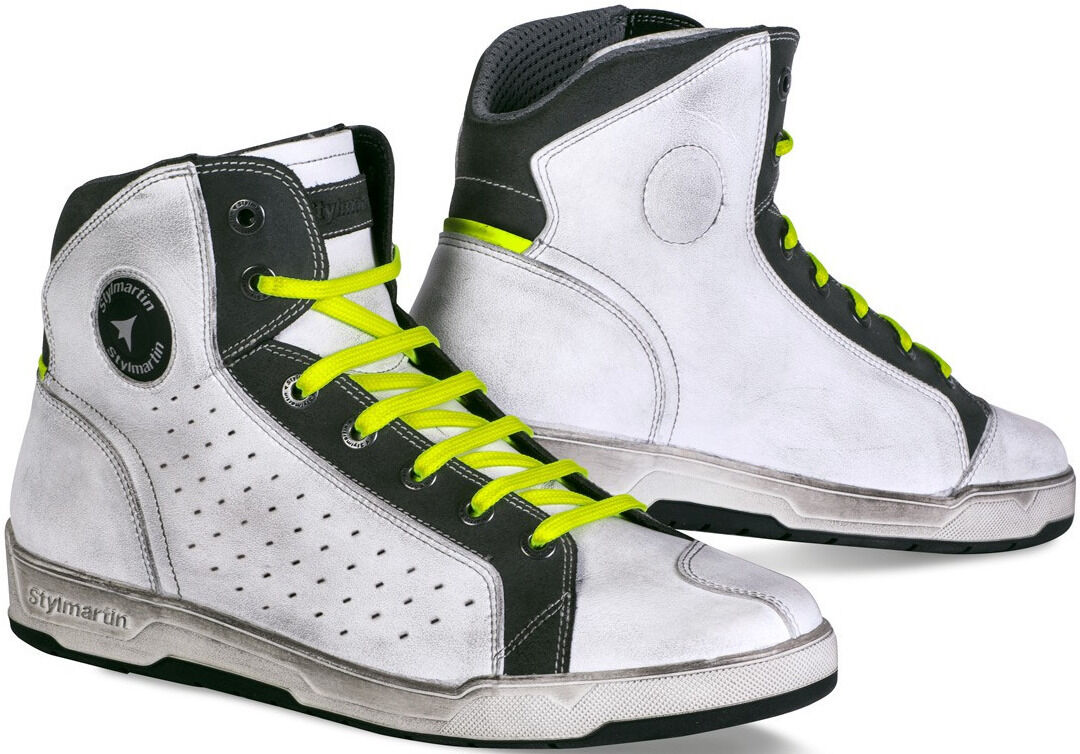 Stylmartin Sector Scarpe da moto Nero Bianco 41