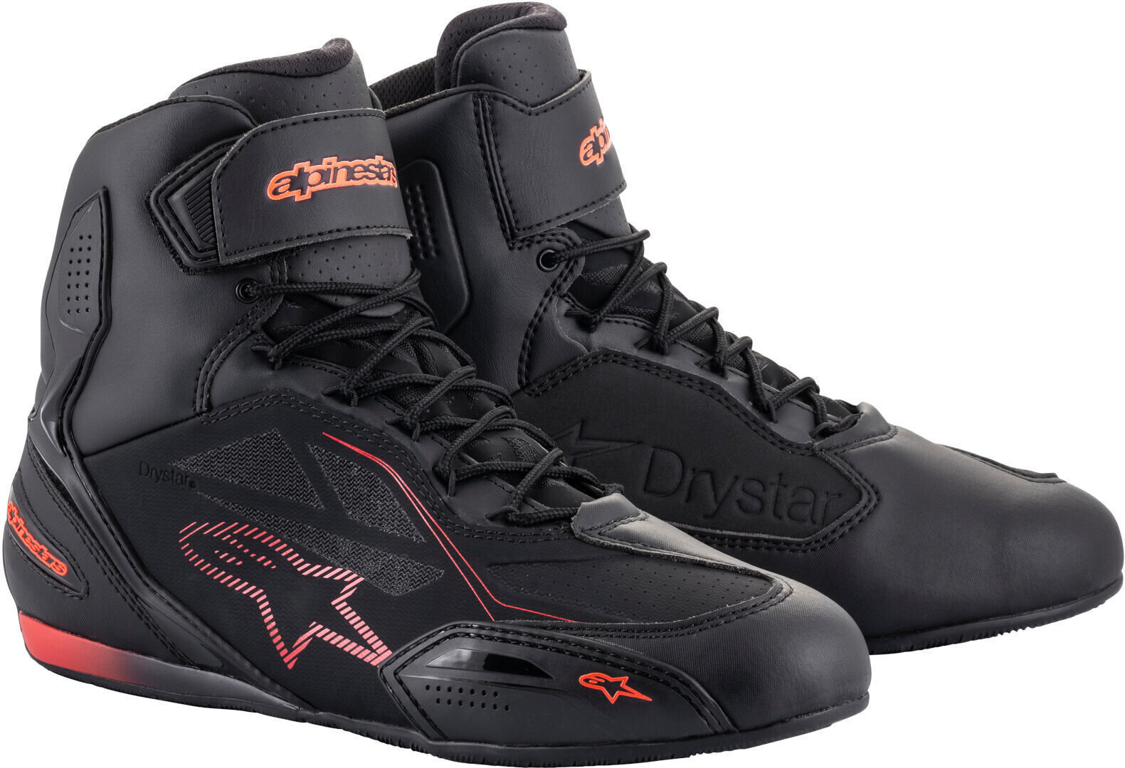 Alpinestars Faster-3 DryStar Scarpe Moto Nero Rosso 42