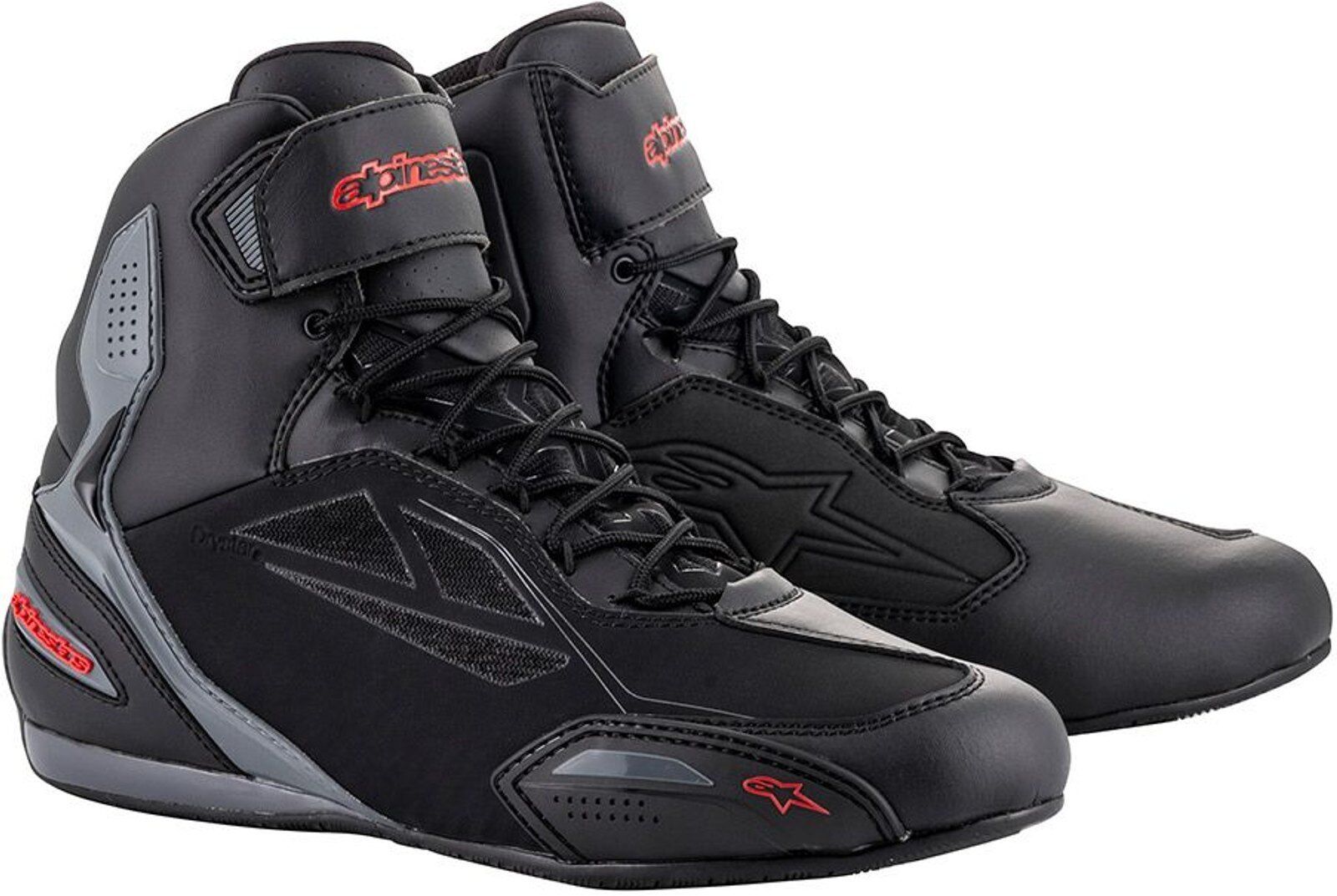 Alpinestars Faster-3 DryStar Scarpe Moto Nero Grigio Rosso 42 43