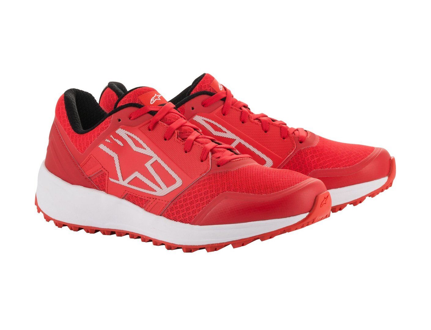 Alpinestars Meta Trail Scarpe motociclistiche Bianco Rosso 45 46