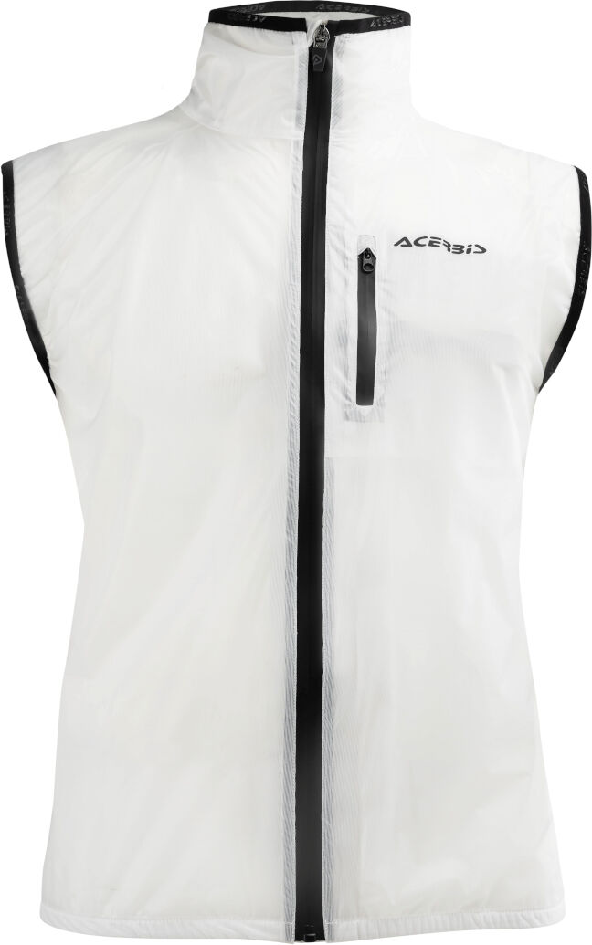 Acerbis Rain Dek Pack Gilet antipioggia Bianco L