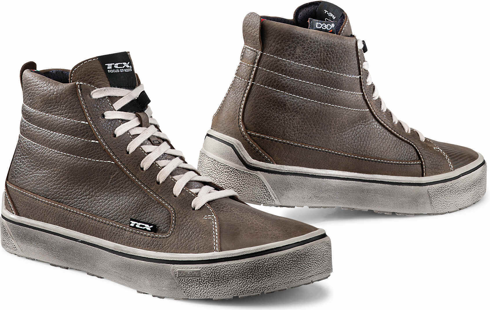 TCX Street 3 Scarpe da moto impermeabili Marrone 47