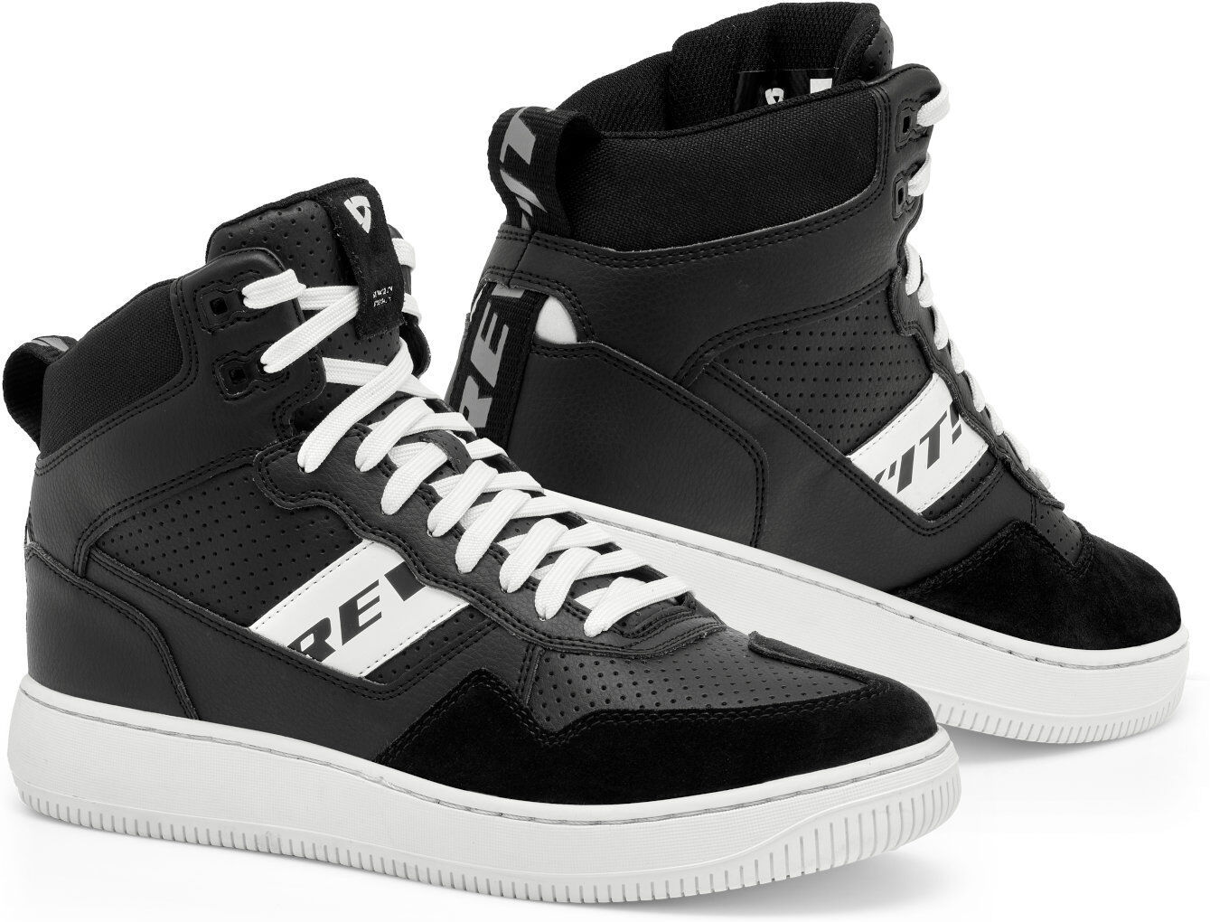 Revit Pacer Scarpe da moto Nero Bianco 44