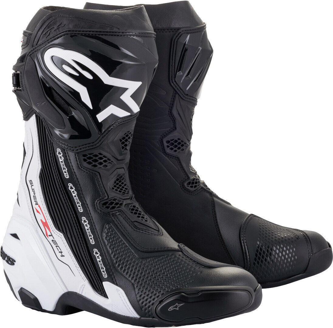 Alpinestars Supertech R Stivali moto Nero Bianco 39