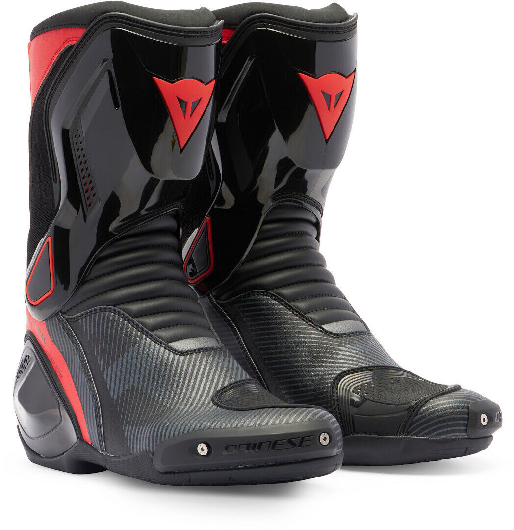 Dainese Nexus 2 Stivali Moto Nero Grigio Rosso 42