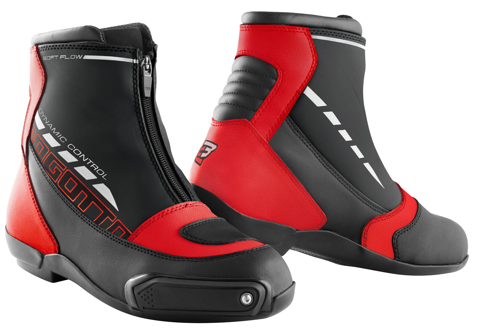 Bogotto Lap Scarpe Moto Nero Rosso 42