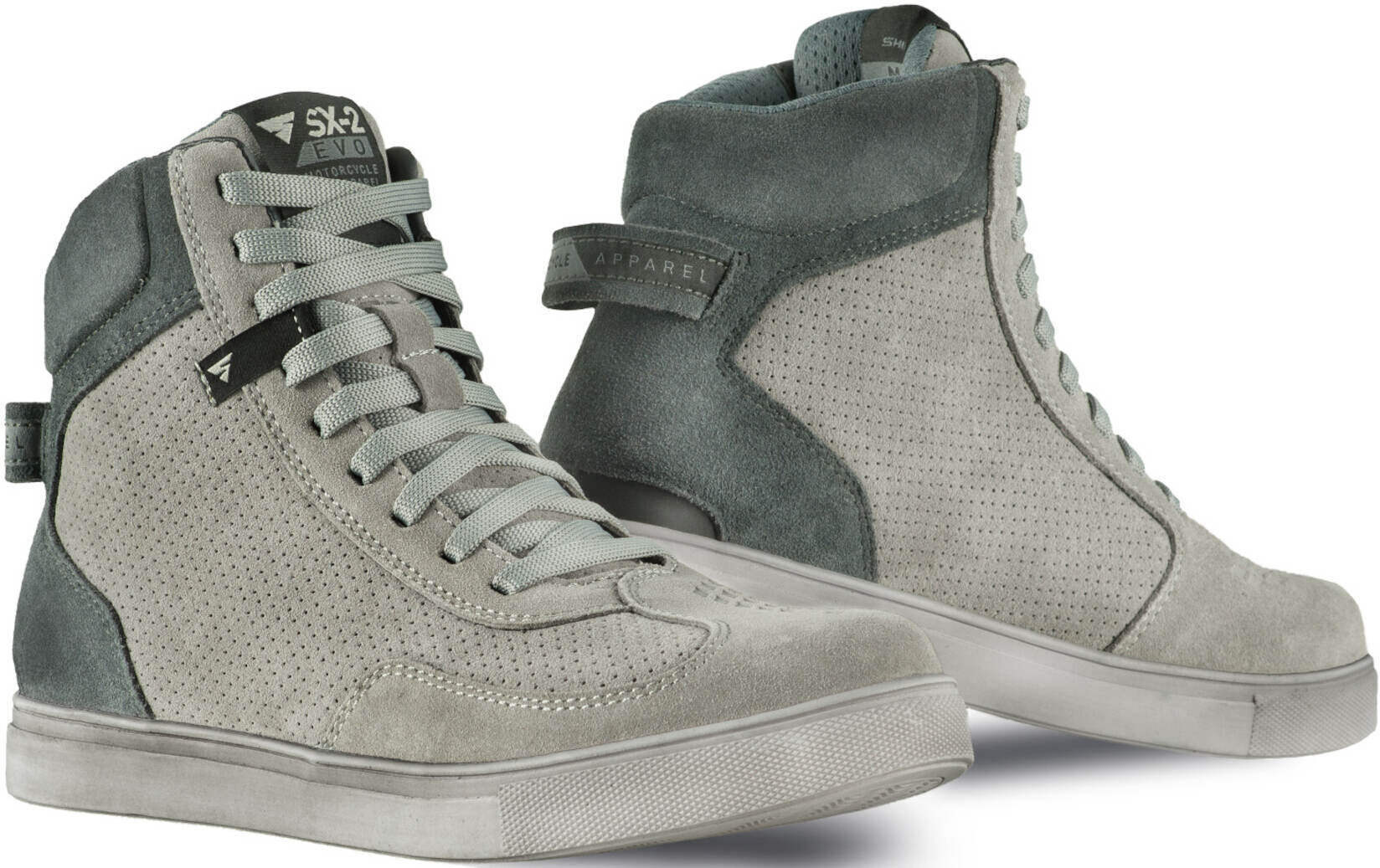 SHIMA SX-2 Evo Scarpe da moto traforate Grigio 46