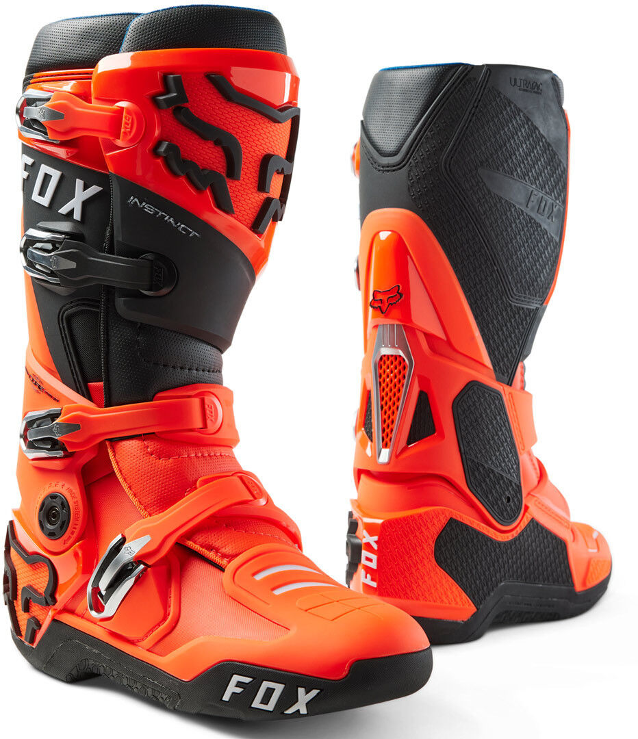 Fox Instinct Stivali Motocross Arancione 45 46