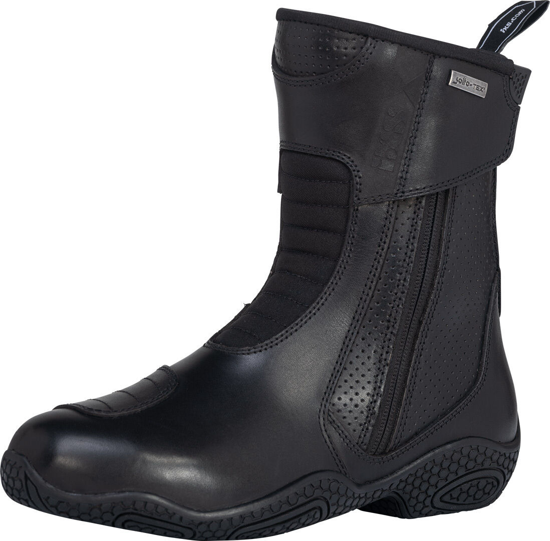 IXS Comfort-Short-ST impermeabile Ladies Motorcycle Boots Nero 42