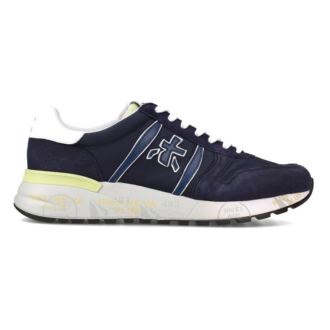 Premiata SNEAKERS LANDER 6634 uomo blu LANDER 6634 44