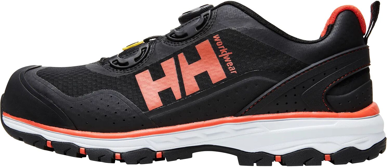 HH Workwear Workwear Helly Hansen Scarpa Antinfortunistica Certificata S1p Con Punta In Alluminio, Allacciatura Boa, Chelsea Evolution 48 Nero