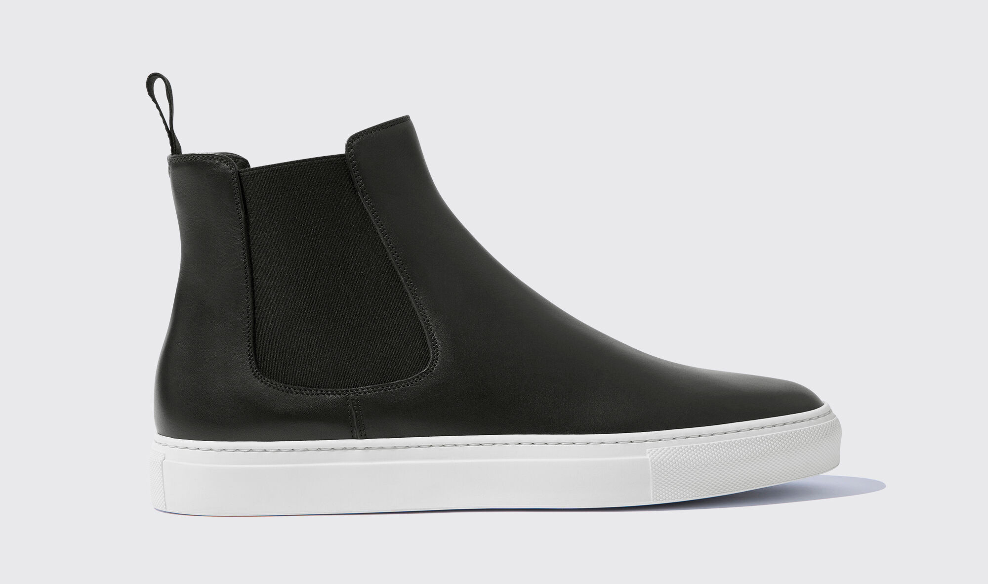 Scarosso Tommaso Nero - Uomo Sneaker Nero - Vitello 46