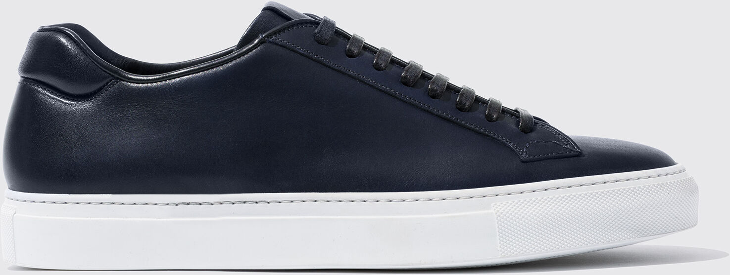 Scarosso Ugo Blu - Uomo Sneaker Blu - Camoscio 42