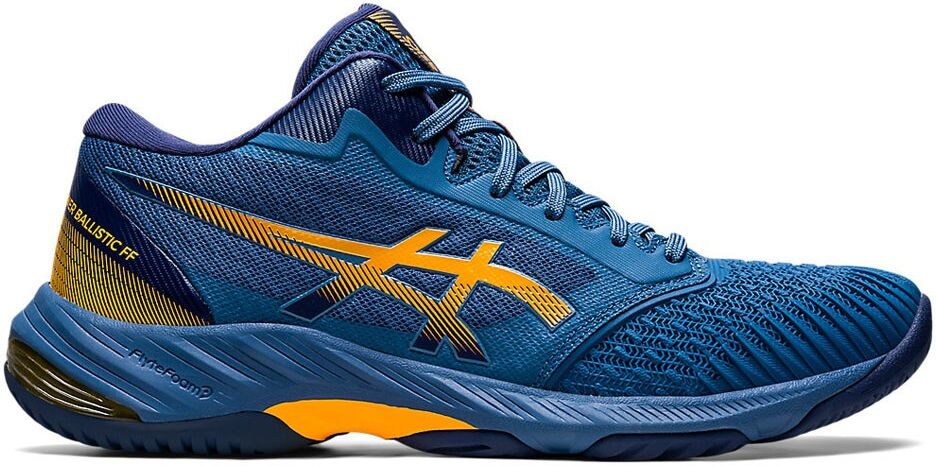 Asics Netburner Ballistic Ff 3 Mt Blu Giallo Scarpe Pallavolo Uomo EUR 40 / US 7