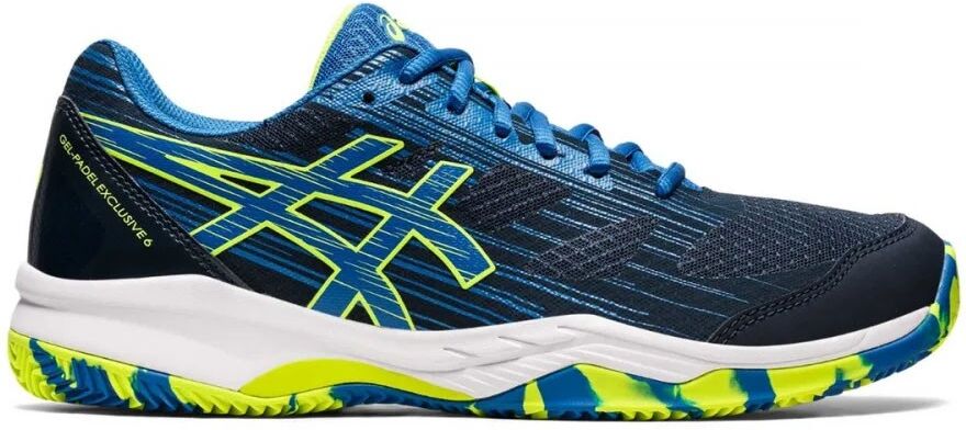 Asics Padel Gel-Padel Exclusive 6 Blu Scarpe Da Padel Uomo EUR 45 / US 11