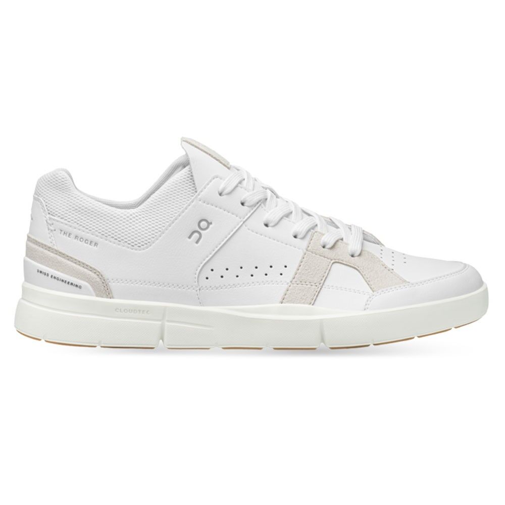 On Sneakers The Roger Clubhouse Bianco Sabbia Uomo EUR 40 / US 7