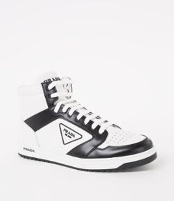 Prada New Avenue sneaker van kalfsleer - Wit