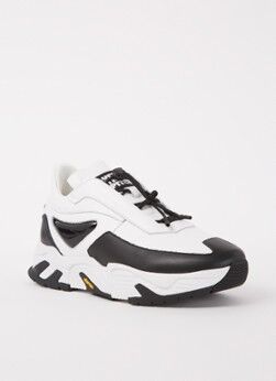 OFF THE PITCH BB 8.0 sneaker van leer - Wit