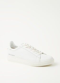 Armani Exchange Sneaker van leer - Wit