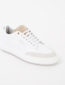 Mason Garments Torino sneaker met suède details - Wit