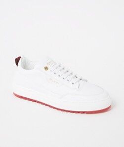 Mason Garments Torino sneaker van leer - Wit