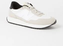 New Balance 237 sneaker met suède details - Beige