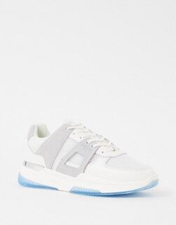 Mallet Marquess sneaker met suède details - Wit