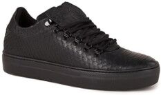 Nubikk Jhay Python II sneaker van leer - Zwart