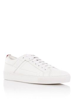 HUGO BOSS Futurism sneaker van leer - Wit